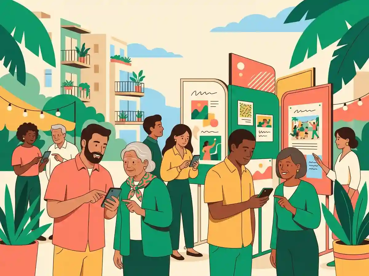 Illustration for plusshop WhatsApp group in the Buy & Sell category