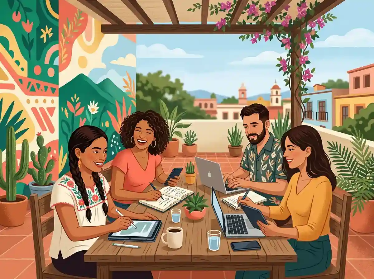 Ilustración para el grupo Fans de Rosalía en Tijuana