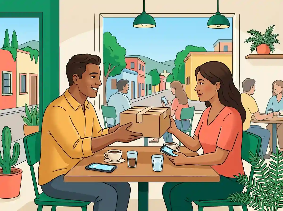Ilustración para el grupo Desmadres y meme en Cancún