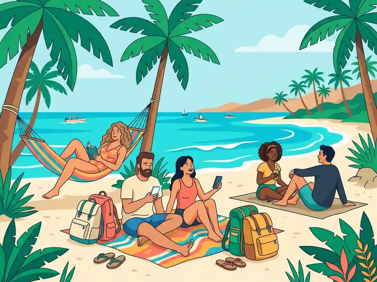 Ilustración para el grupo CRUZES POR TIJUANA A ESTADOS UNIDOS en Tijuana