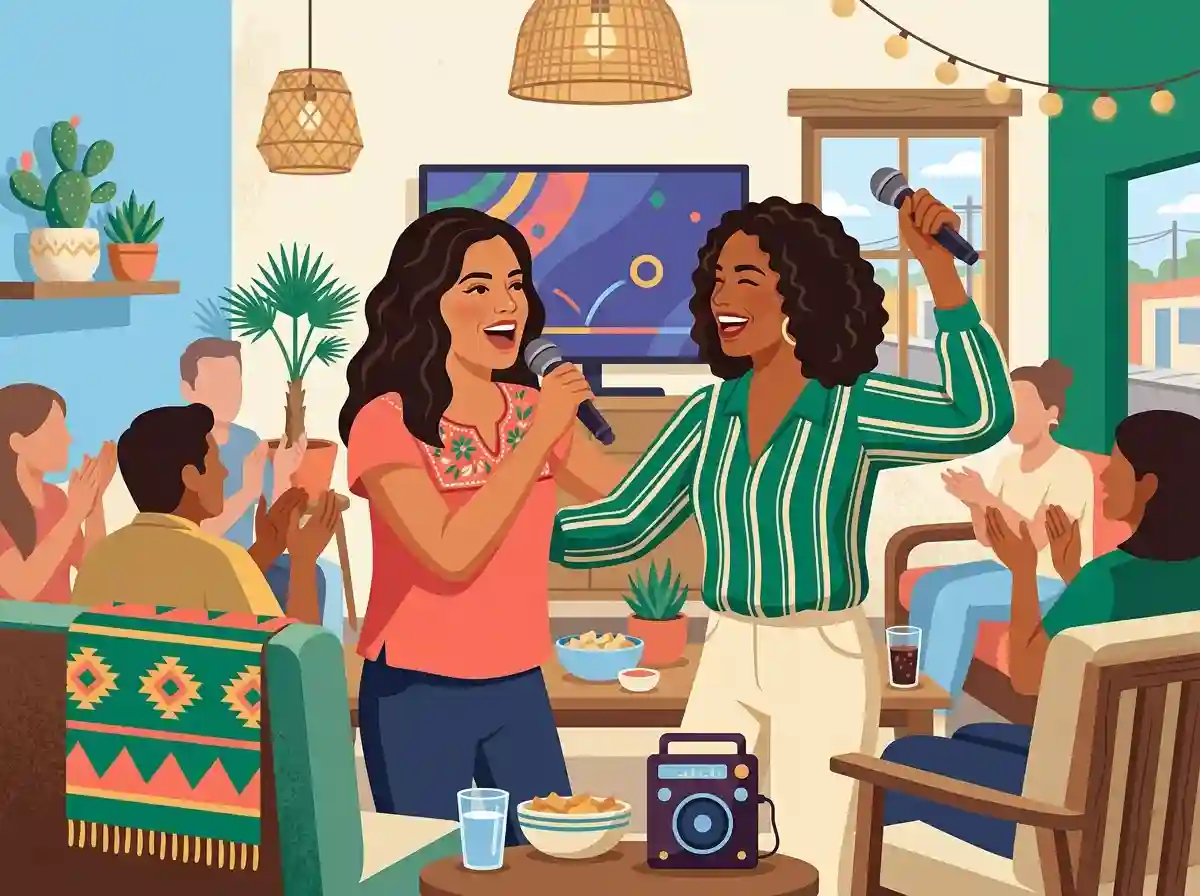 Ilustración para el grupo Amiwitos en Cancún
